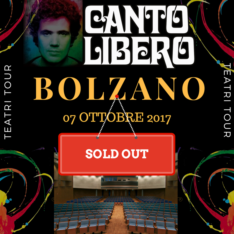 Canto Libero: sold out la prima data!