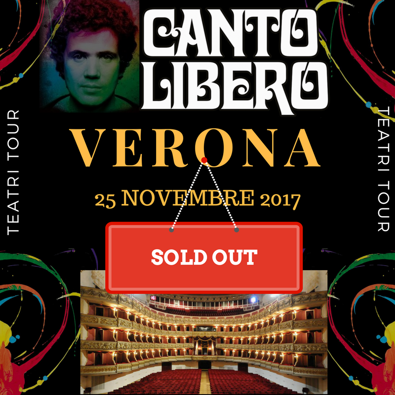 Canto Libero: sold out anche a Verona!