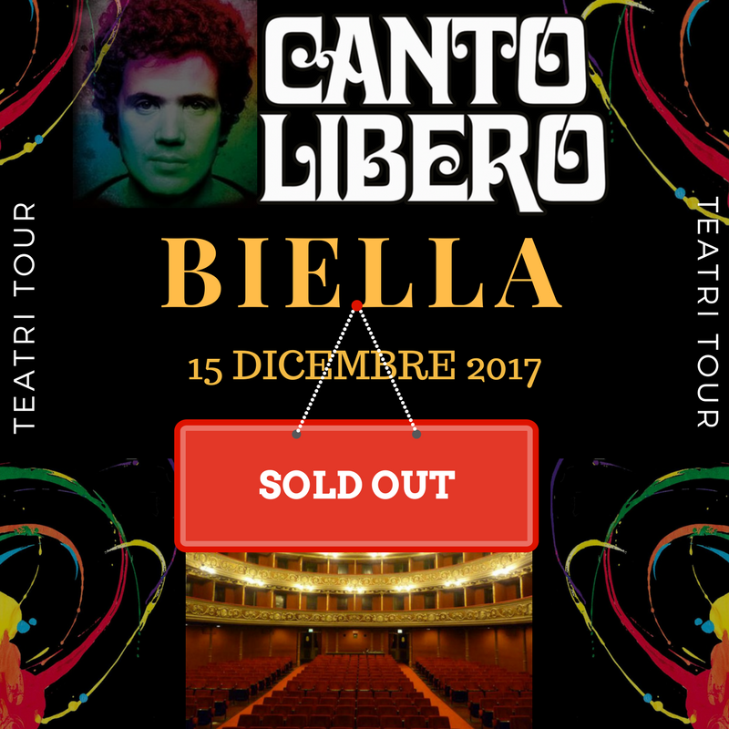 Canto Libero: doppio sold out! Biella e Brescia