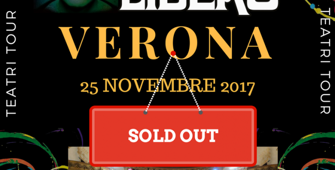 Canto Libero: sold out anche a Verona!