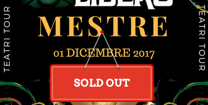 Canto Libero: sold out anche a Mestre!