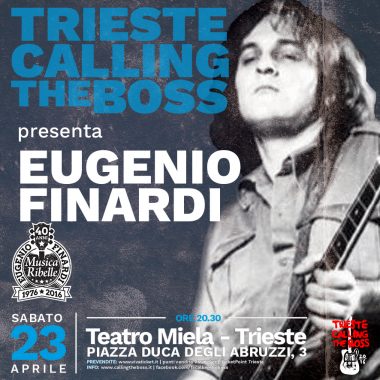 Eugenio Finardi a Trieste