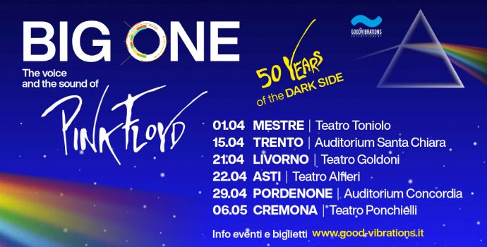 Big One European Pink Floyd Show – “50 years of the dark side” Tour 2023