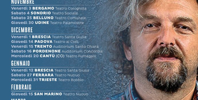 Antonio Ornano “Maschio Caucasico irrisolto” – Annuncio Tour Teatri 2023/2024
